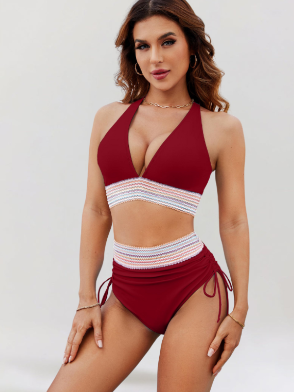 Cleo | Bikini Set met Buikbandcontrole en Hoge Taille