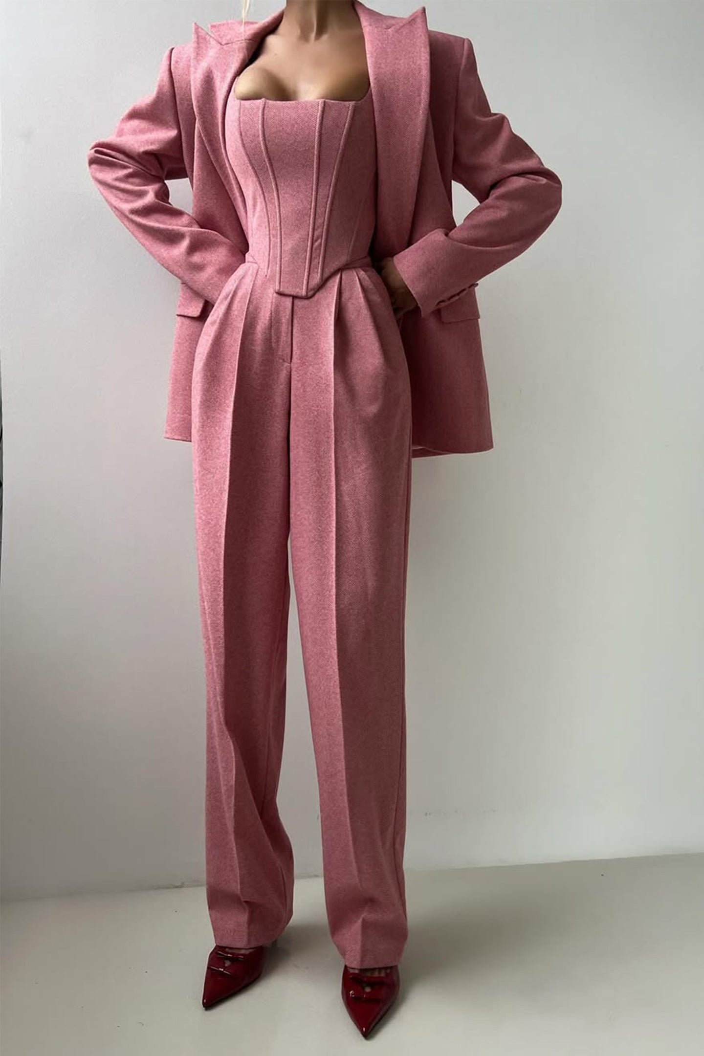 Dolce | Driedelige blazer set