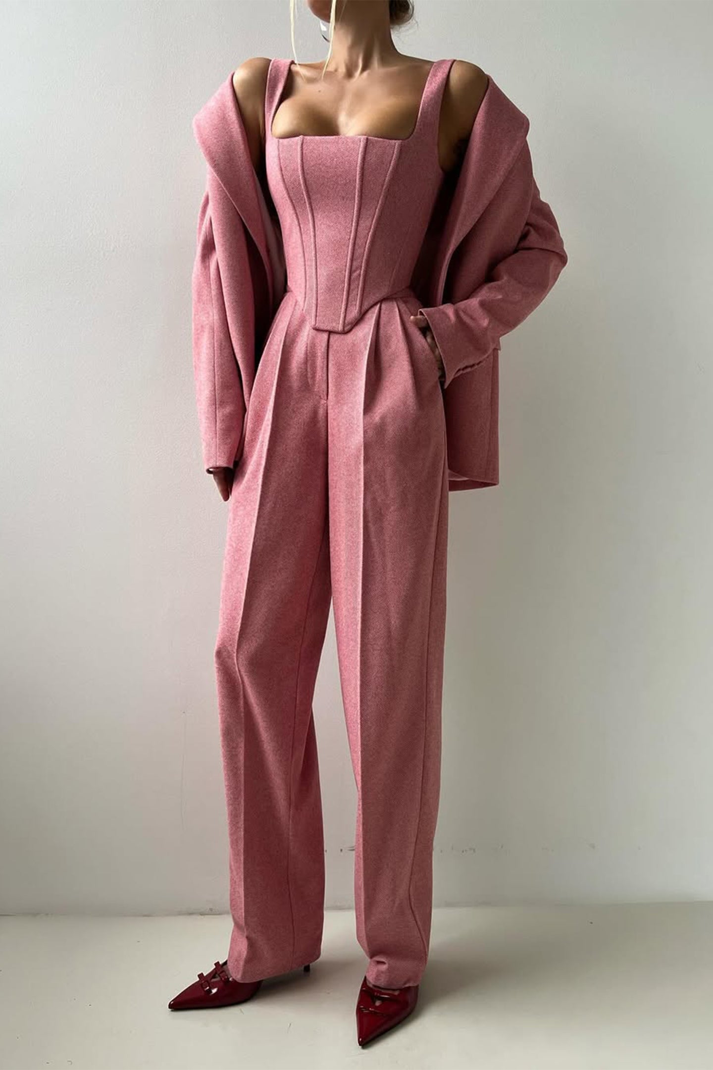 Dolce | Driedelige blazer set