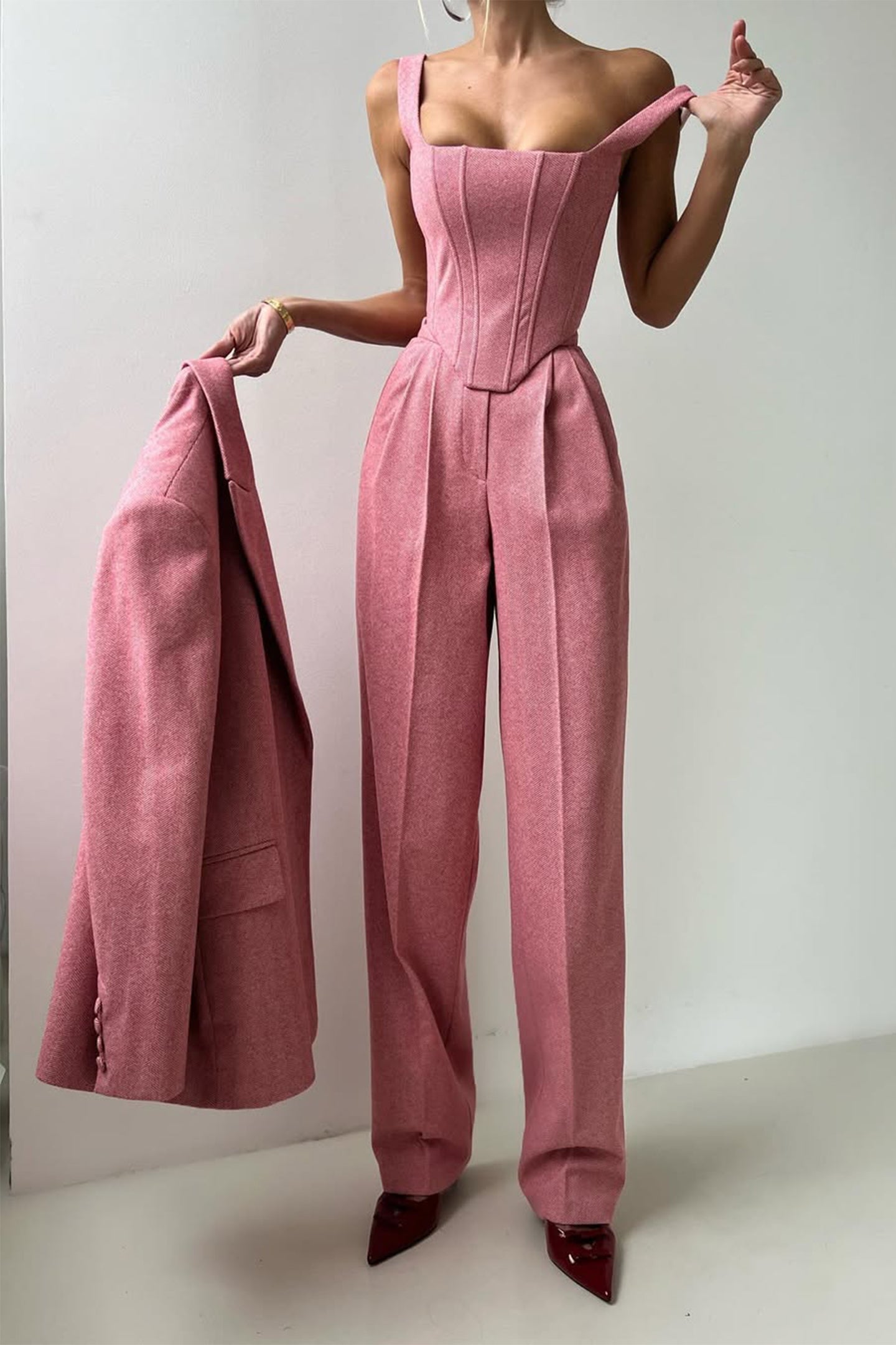 Dolce | Driedelige blazer set