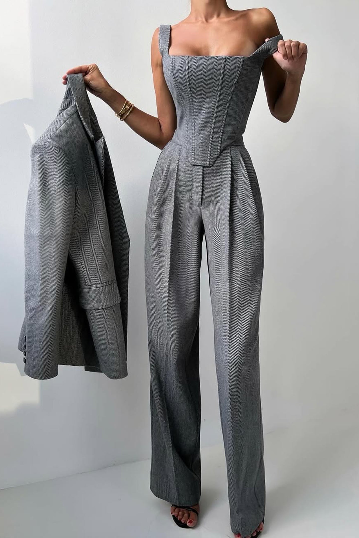 Dolce | Driedelige blazer set