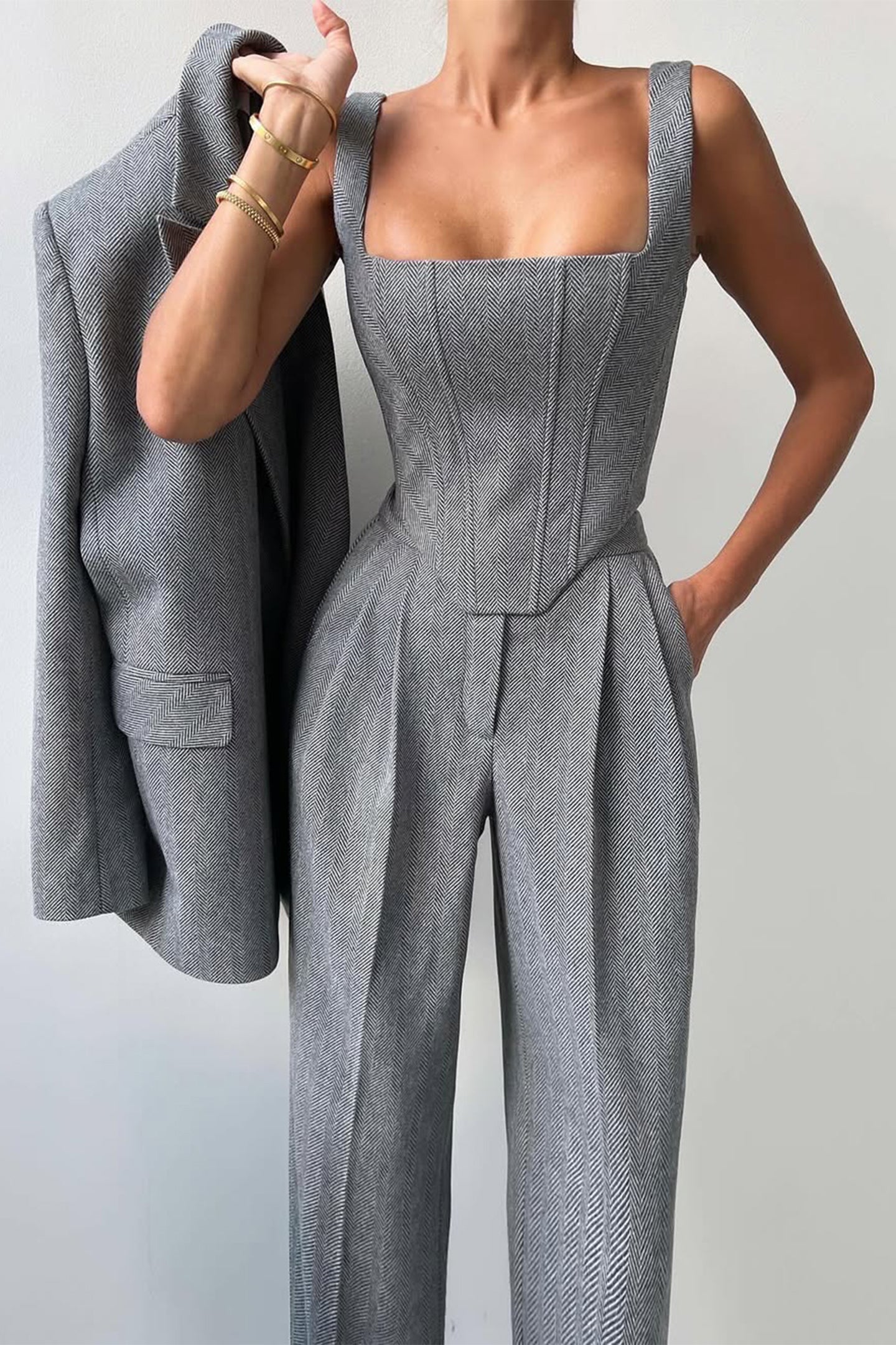 Dolce | Driedelige blazer set