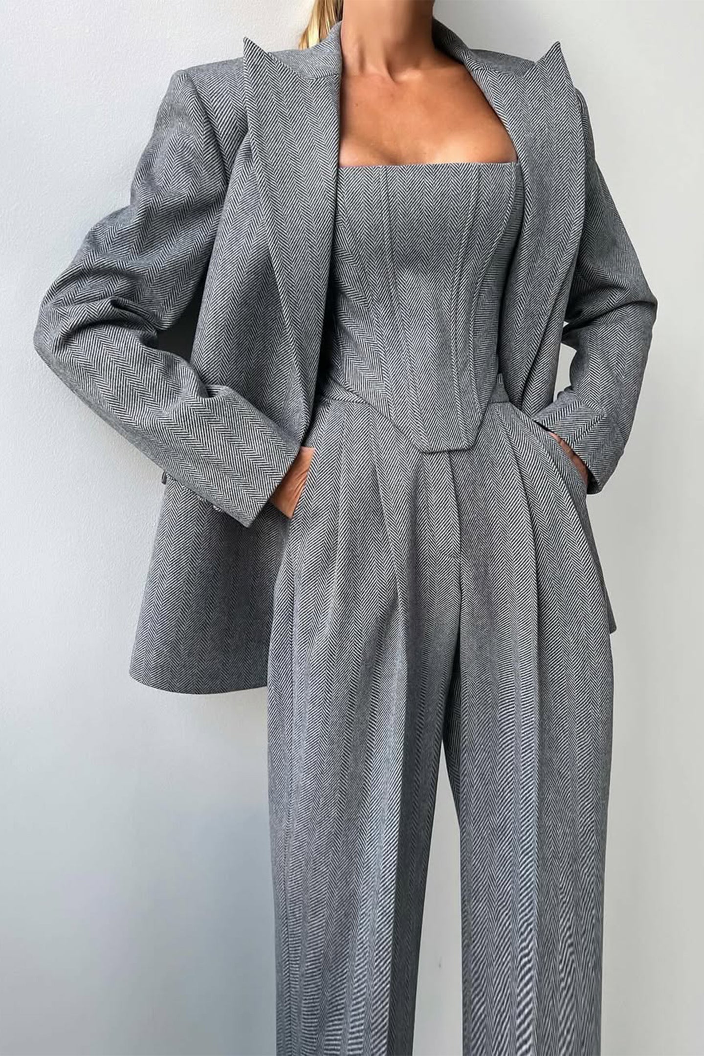 Dolce | Driedelige blazer set