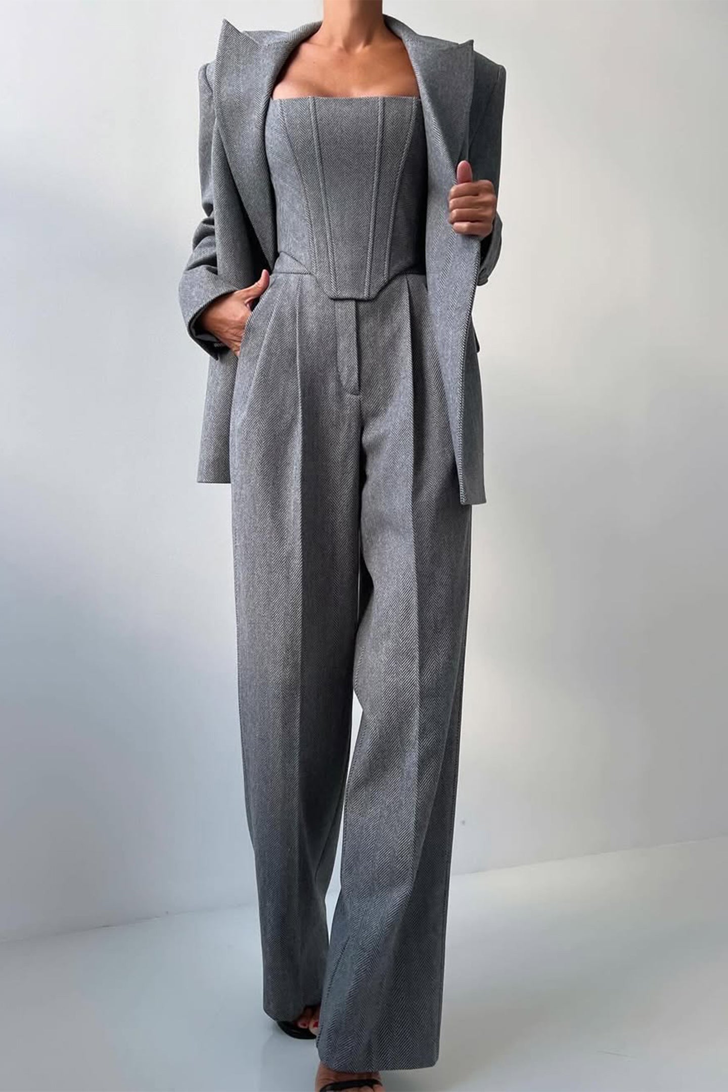 Dolce | Driedelige blazer set