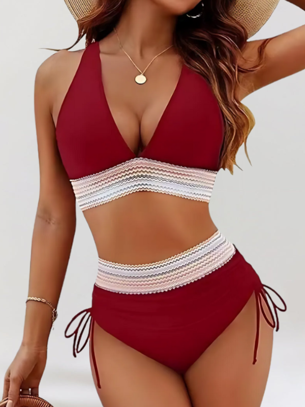 Cleo | Bikini Set met Buikbandcontrole en Hoge Taille