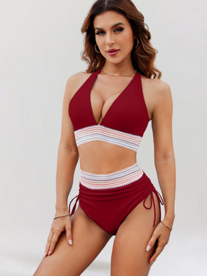 Cleo | Bikini Set met Buikbandcontrole en Hoge Taille