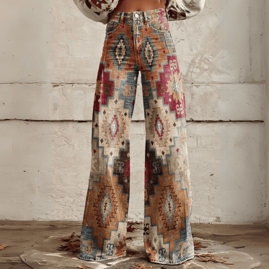 AMBER | TRENDY VINTAGE BOHO BROEK