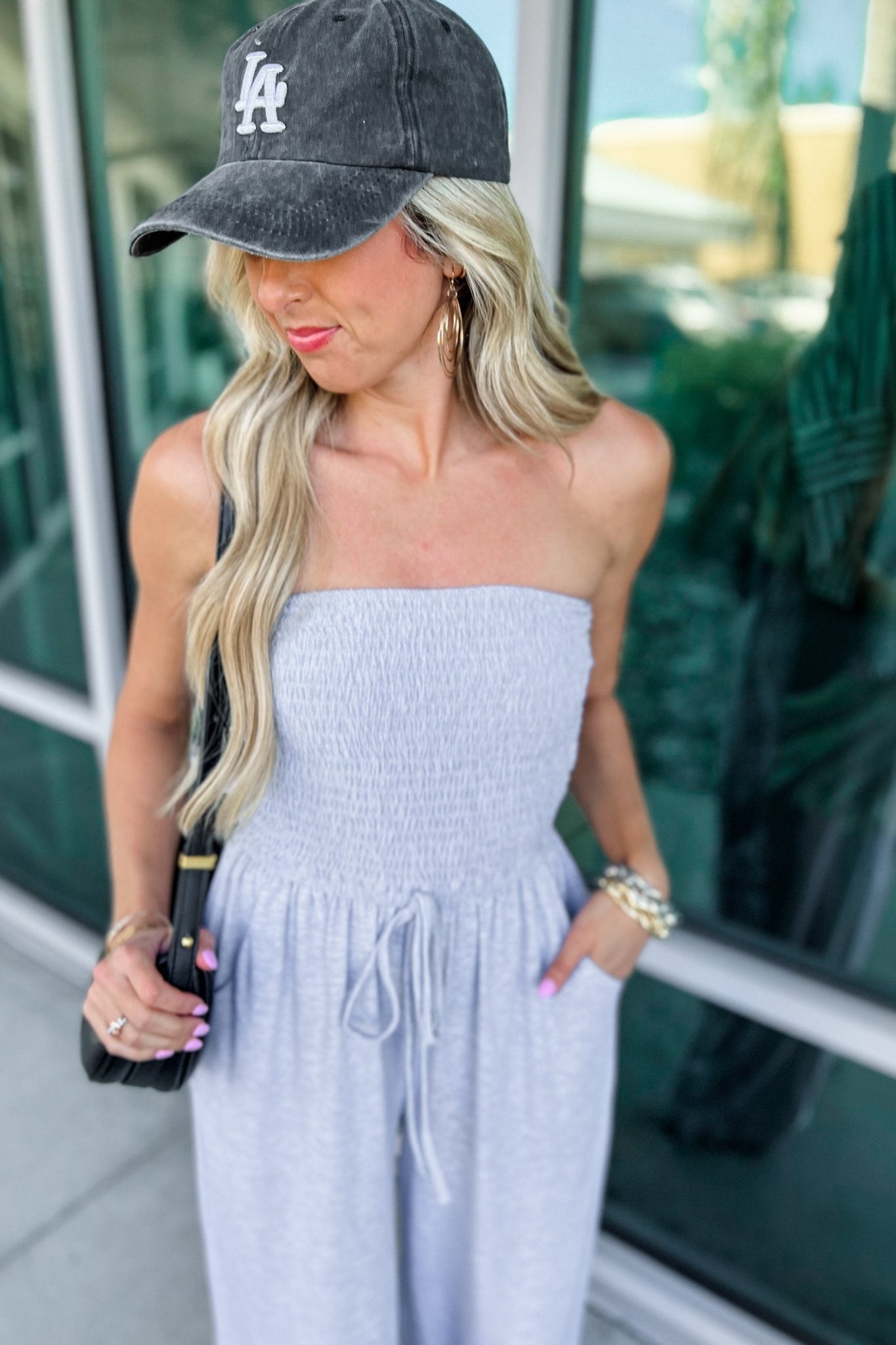 SASHA | OFF-SHOULDER JUMPSUIT