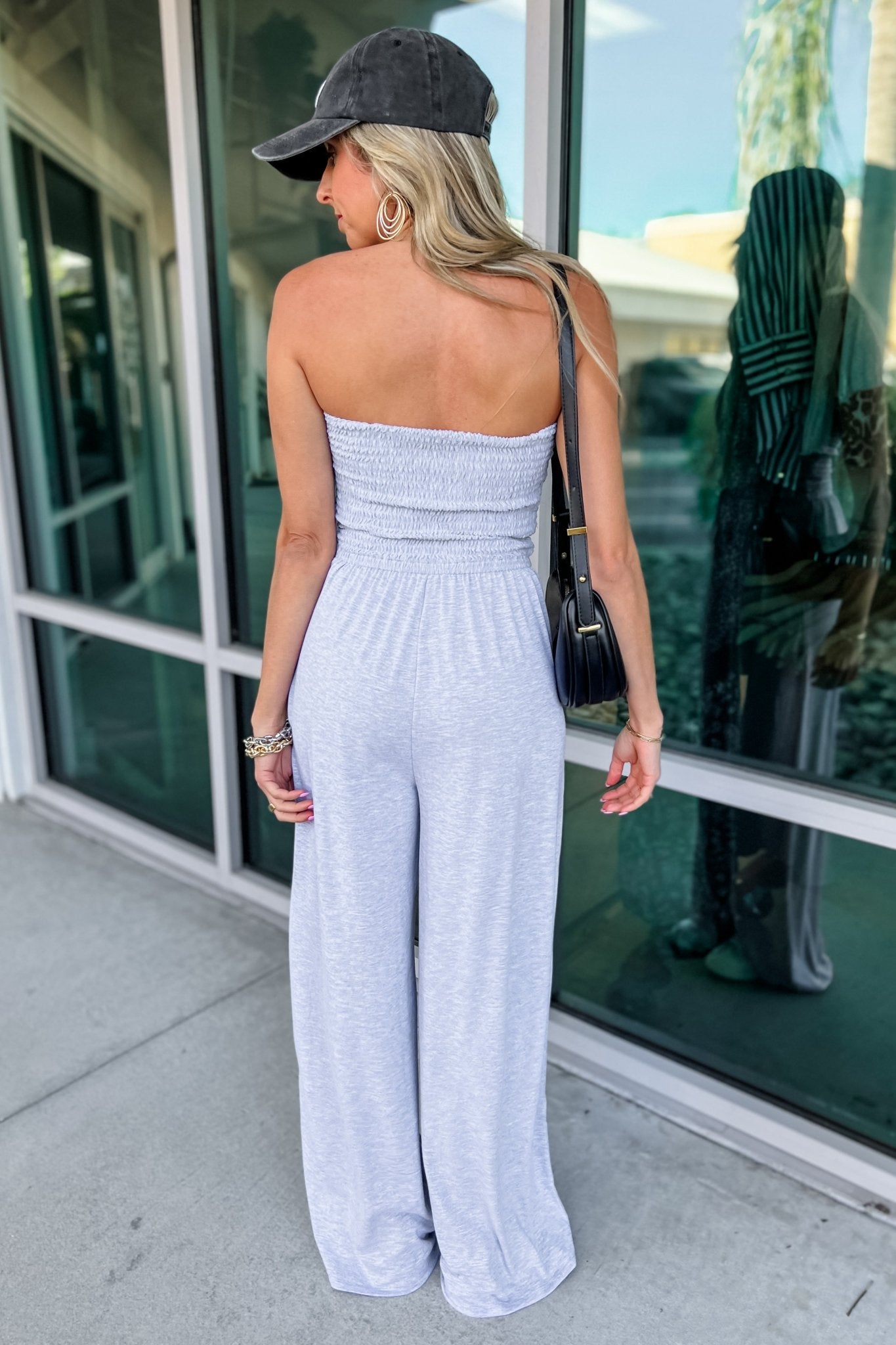 SASHA | OFF-SHOULDER JUMPSUIT