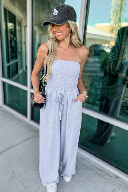 SASHA | OFF-SHOULDER JUMPSUIT